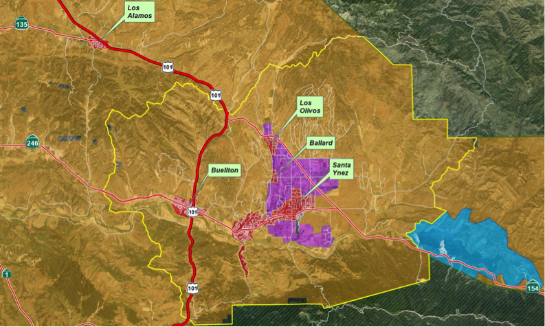 No-Burn Township Areas
